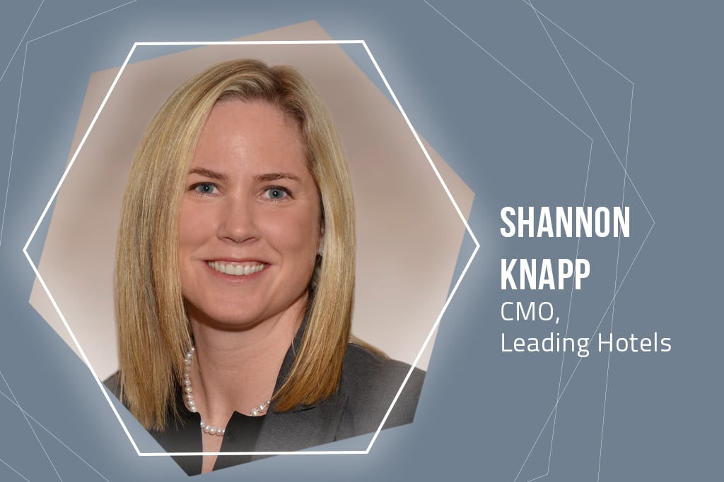 Shannon Knapp, CMO of Leading Hotels Worldwide.