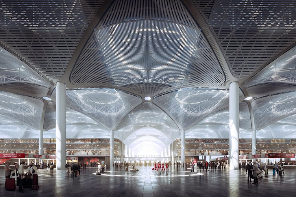 The new Istanbul Grand Airport is scheduled to open in 2019.