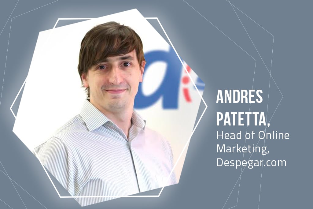 Andres Patetta, Despegar's head of online marketing.