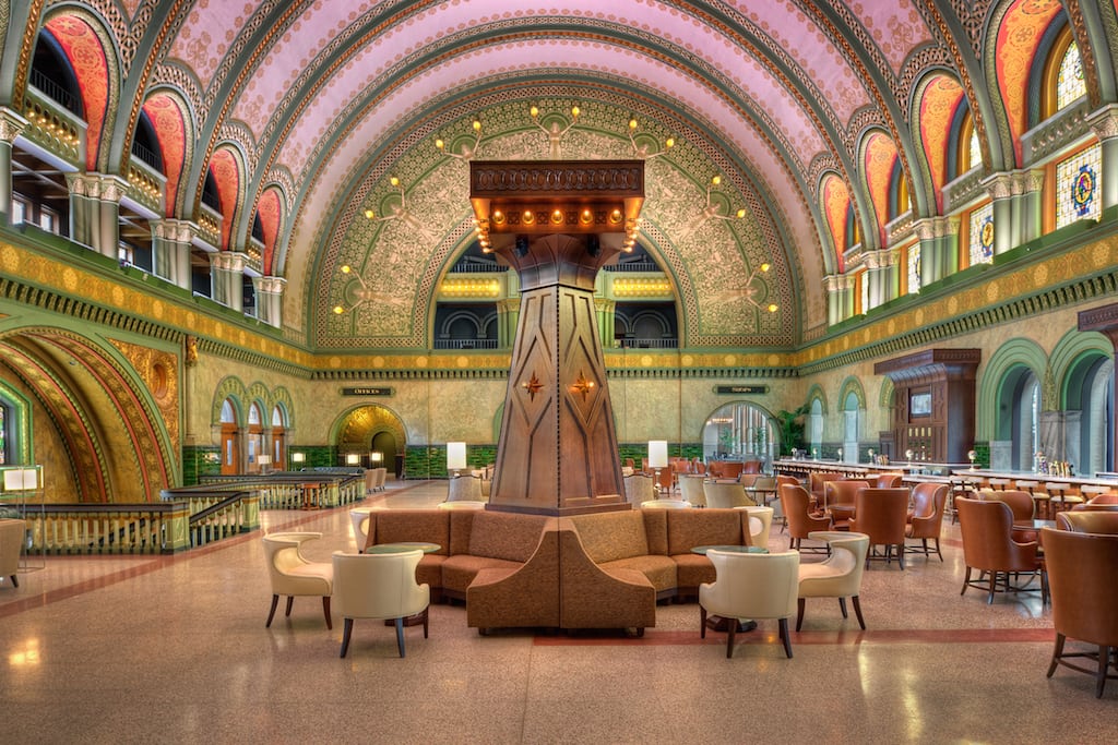 The Union Station Grand Hall Lounge at the St. Louis Union Station - a DoubleTree by Hilton Hotel. 
 
