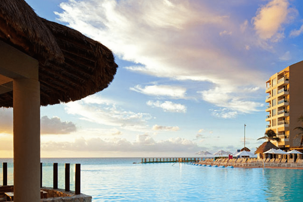 The Westin Lagunamar Ocean Resort in Cancun Mexico. 