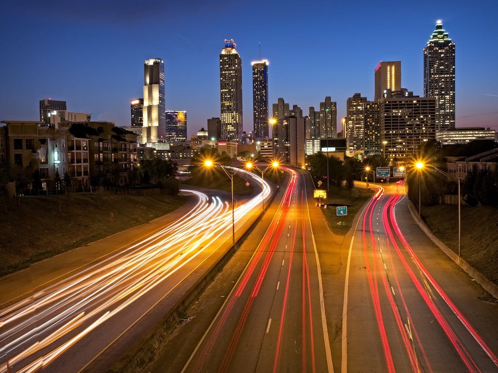 Atlanta roadways in 2014.