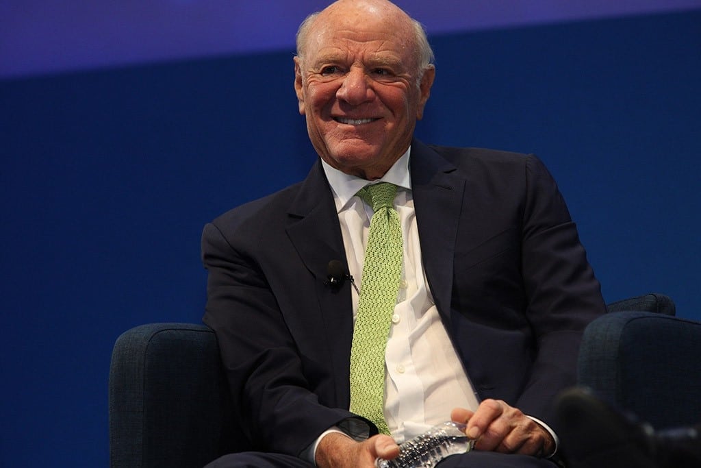 Barry Diller, chairman of Expedia, at the World Travel & Tourism Council Global Summit in 2016. Diller's alleged right to retake voting control of the company is under legal attack.