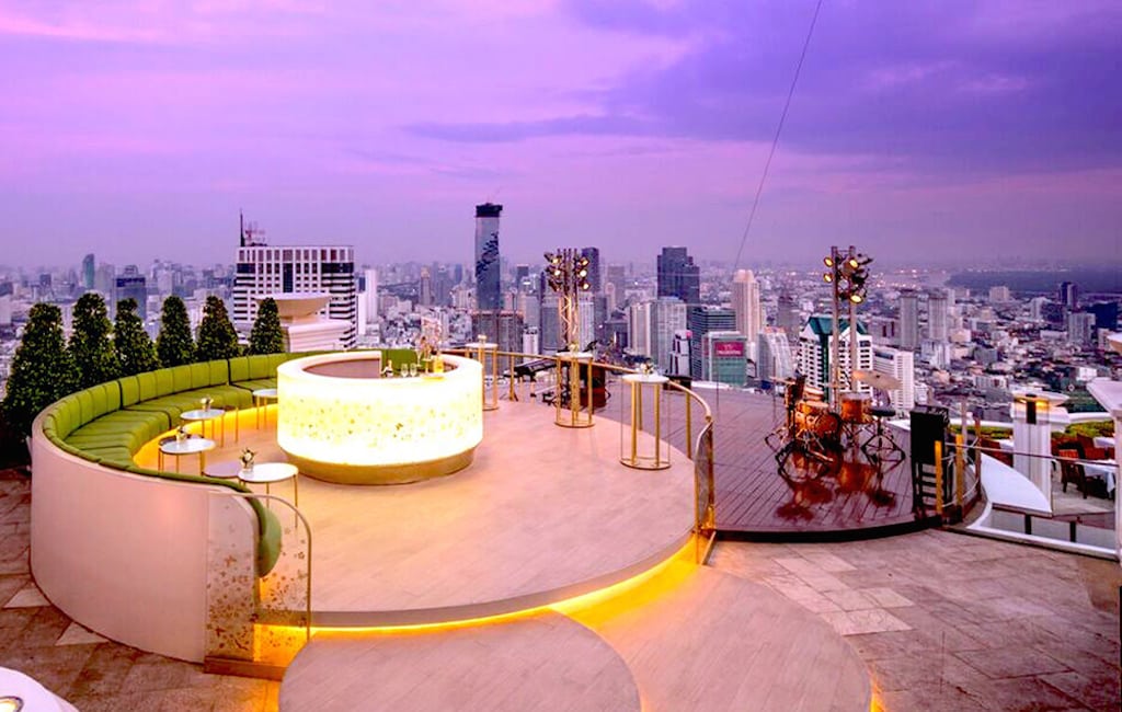 The Flute bar at Lebua at State Tower, Bangkok has the highest volume of champagne sales in Thailand.