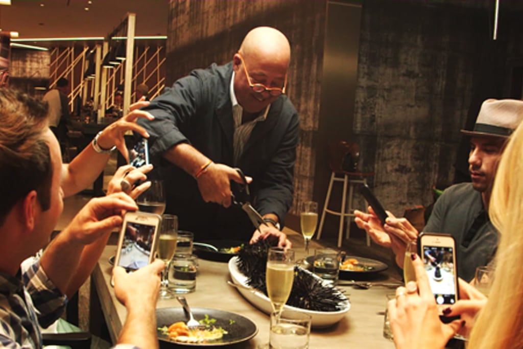 For its latest marketing campaign, Renaissance Hotels turned to chef and TV host Andrew Zimmern to film a series of short videos. 