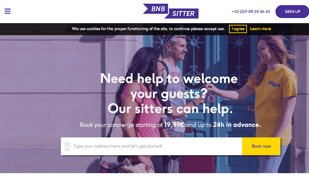 Bnbsitter is an on-demand marketplace for vacation rental services