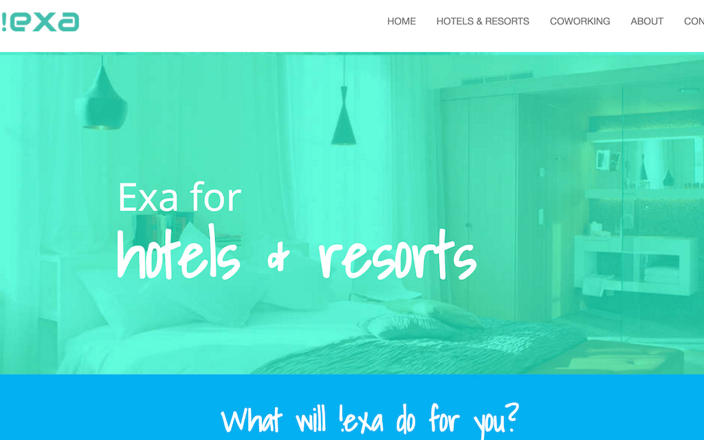 Exa is a voice automation software for hotels that helps answer guests' questions so that staff can focus on more urgent tasks.