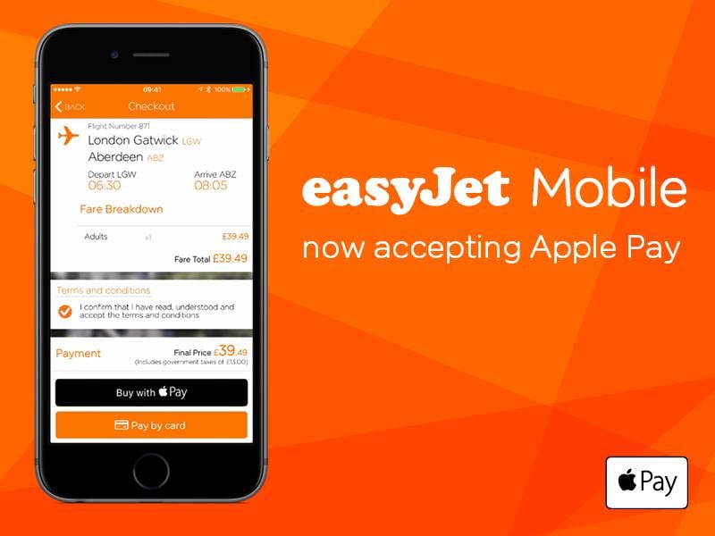 EasyJet, the first European airline to accept Apple Bay, is bullish on its digital future. 