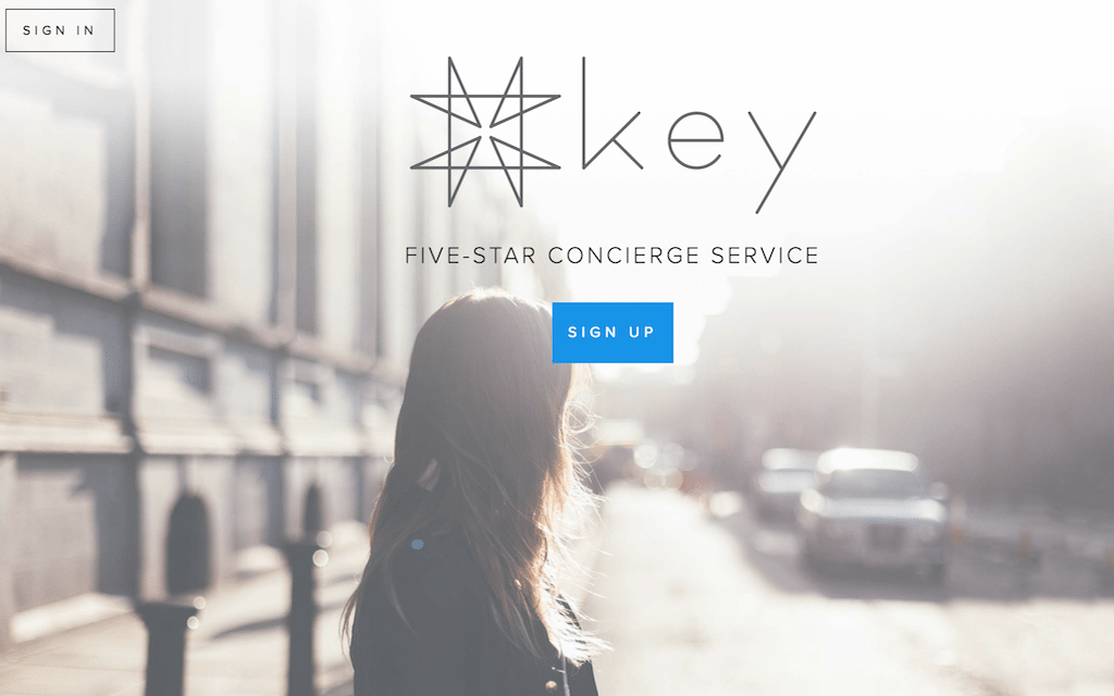 Key Concierge is a mobile concierge service for guests at luxury vacation rentals.