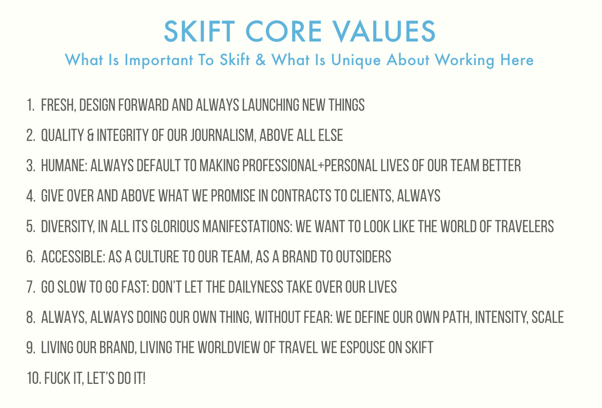 skiftcorevalues