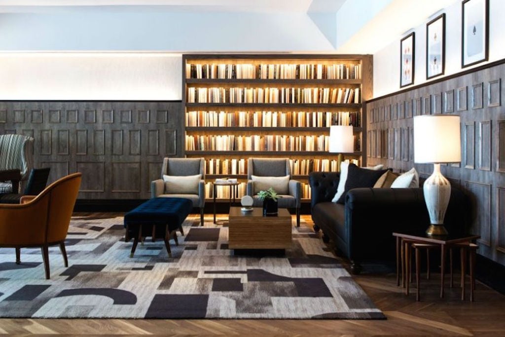 The lobby of Kimpton's Mason & Rook Hotel in Washington, D.C. The company recently announced it had become aware of a credit card data breach. 