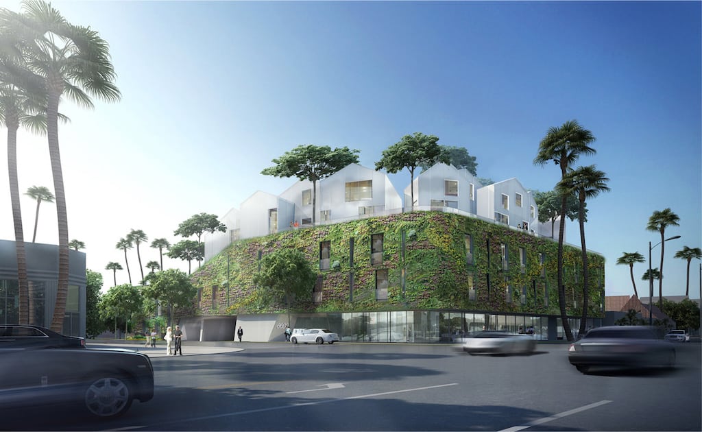 The 8600 Wilshire project in Beverly Hills suggests the luxury market is now embracing sustainability.