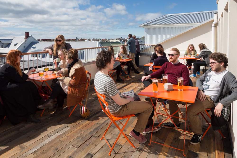 The Loft Hostel in central Reykjavik lists its rooms on Airbnb, as well as on its own website.