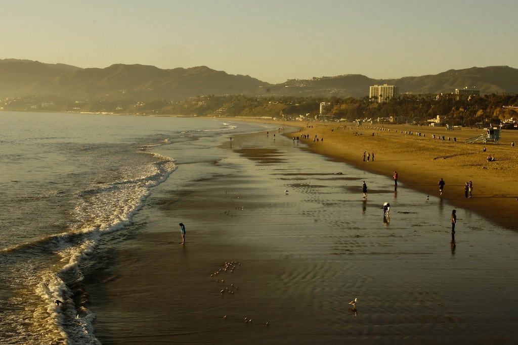 Santa Monica Beach. The city of Santa Monica is being sued by Airbnb and HomeAway for its short-term rental regulations. 