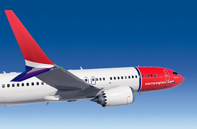 Norwegian Air soon plans to use the Boeing 737 Max 8 on short routes between Europe and the United States. 