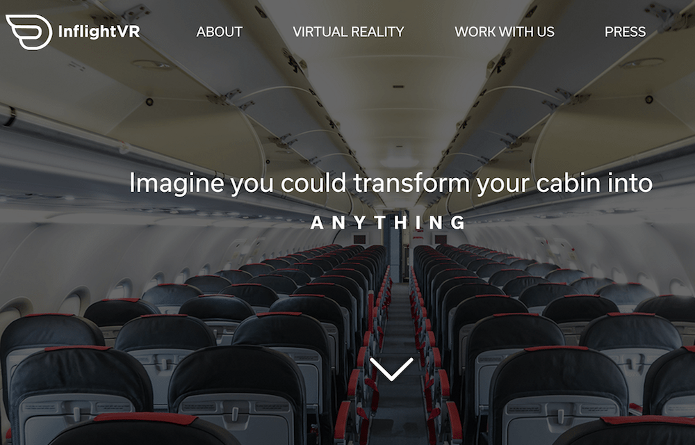 Inflight VR creates virtual reality content for airlines' in-flight entertainment systems.
