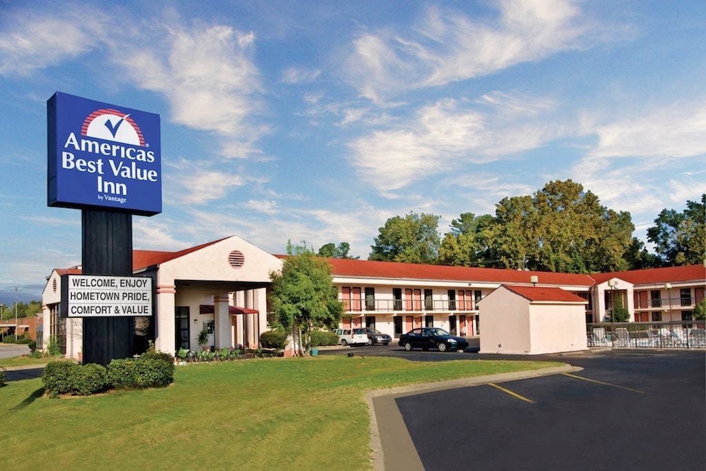 An America's Best Value Inn property in Selma, Ala. Red Lion Hotels Corporation is buying parent company, Vantage Hospitality, in a deal valued at more than $27 million. 