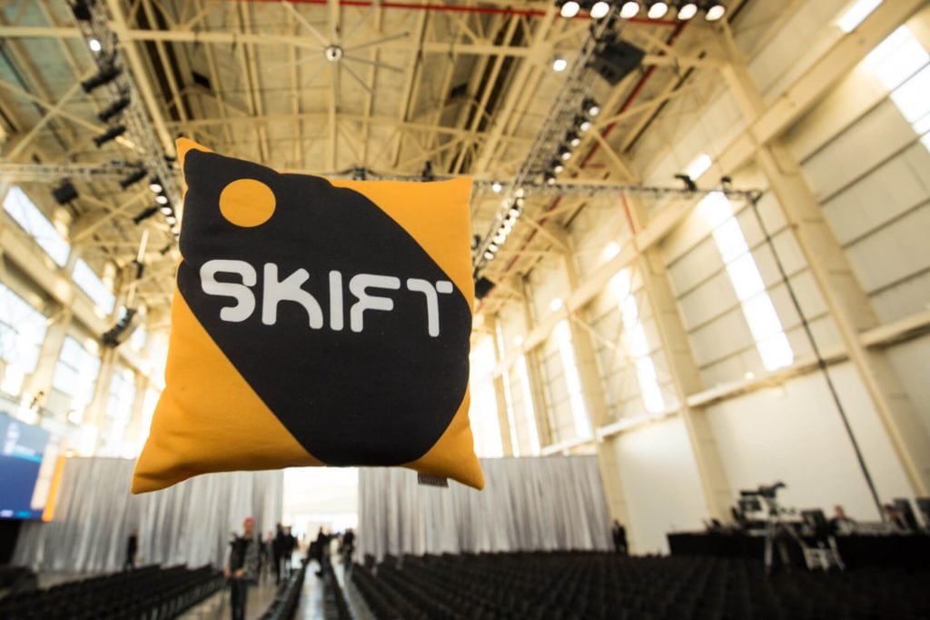 Speakers and attendees at the 2015 Skift Global Forum, two full days of cutting-edge travel intelligence. 
