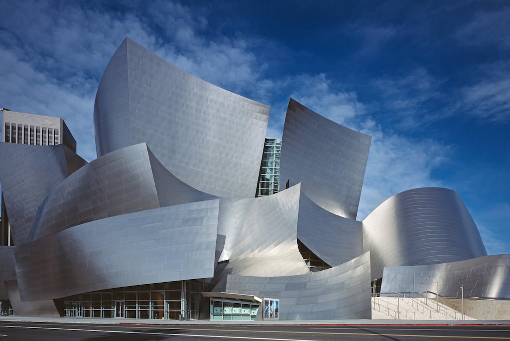 Los Angeles' new VR meetings portal includes over 50 event venues, including the Walt Disney Concert Hall.