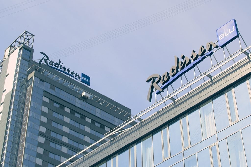 The Radisson Blu, Riga. Rezidor Hotel Group, which owns the brand, suffered a tough third quarter.