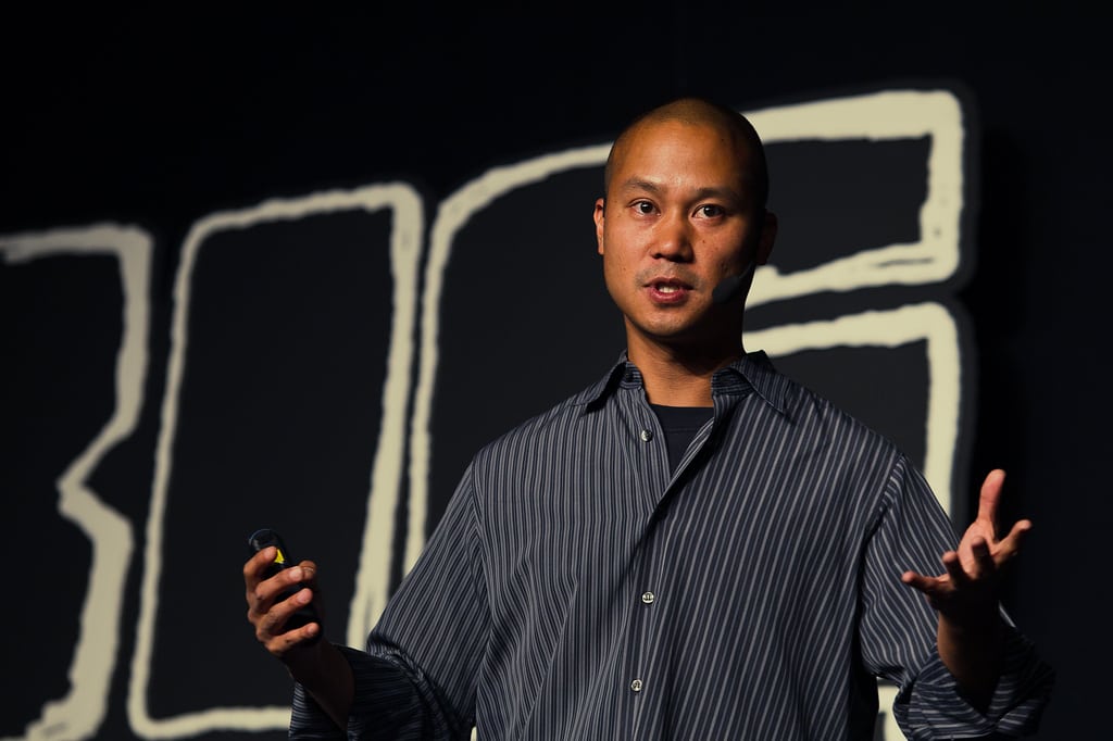 Zappos.com CEO Tony Hsieh. The Amazon-owned online shoe and clothing retailer recently announced it is planning to launch a hotel business.