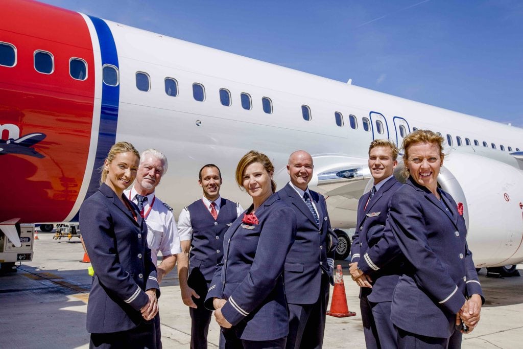 Norwegian Air, which has long had U.S.-based flight attendants, will soon hire U.S. pilots. They will fly the Boeing 787, and they will be based in Fort Lauderdale. 