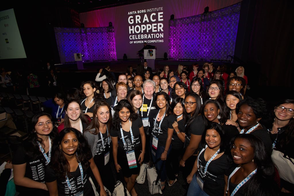 The Grace Hopper Celebration of Women in Computing this week in Houston promotes diversity and equality in the tech industry.