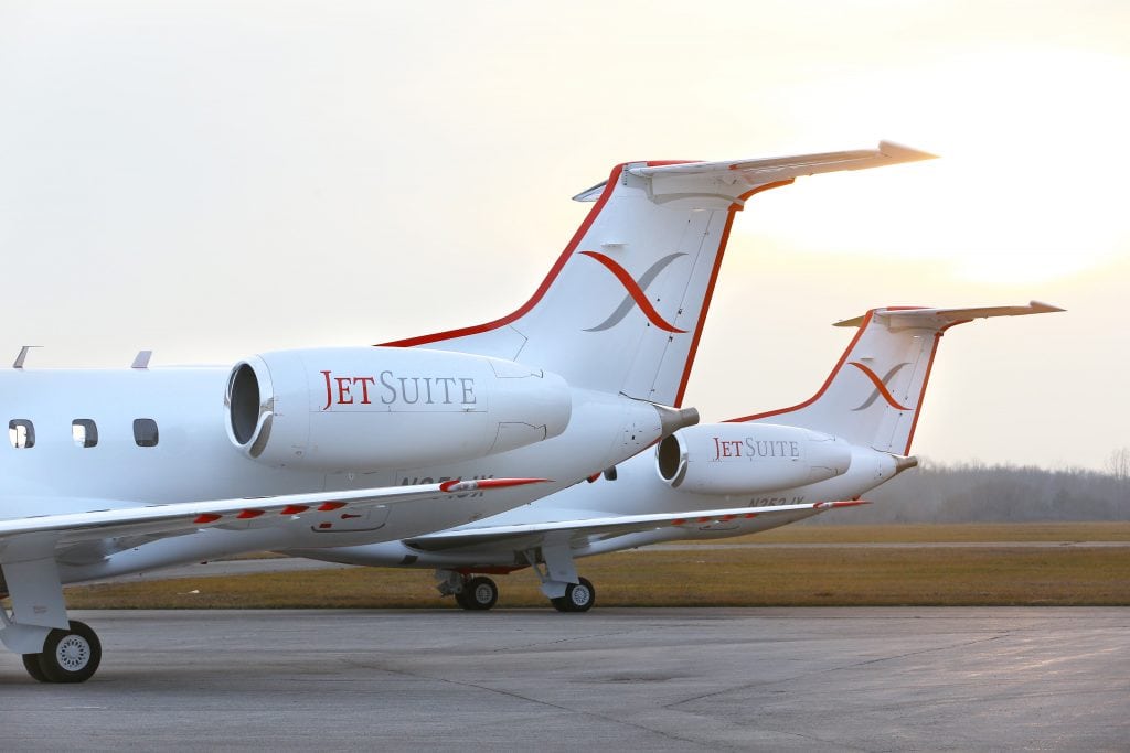 Qatar Airways will take a minority stake in JetSuite. Pictured is one of JetSuite's aircraft.