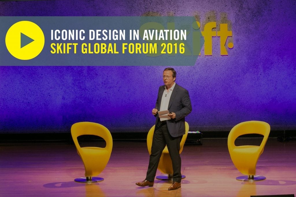 Matthias Huhne could be the world's foremost expert in airline branding. He spoke in September at the Skift Global Forum. 