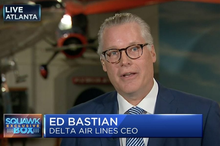 Delta CEO Ed Bastian spoke to CNBC after the company's third quarter earnings call. 