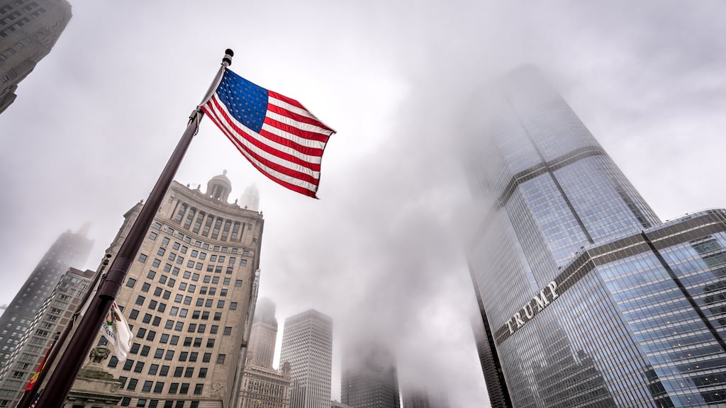 Election anxiety has led consumers to put off travel bookings, according to many industry executives. The Trump International Hotel & Tower in Chicago is pictured here.
