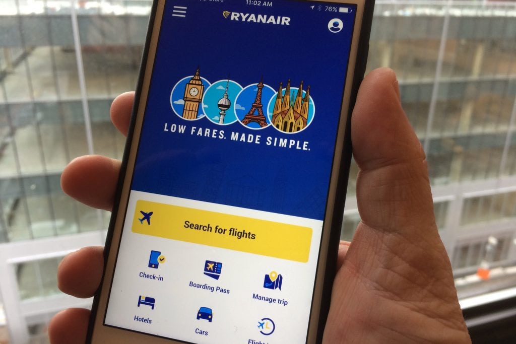 Ryanair is among the more sophisticated airlines for e-commerce. It's putting an emphasis on rental cars and hotels.