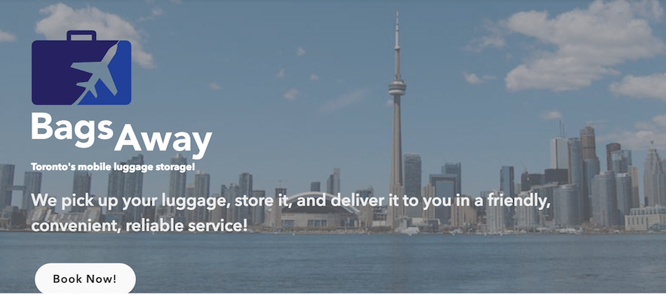 BagsAway is a baggage delivery service in Toronto.