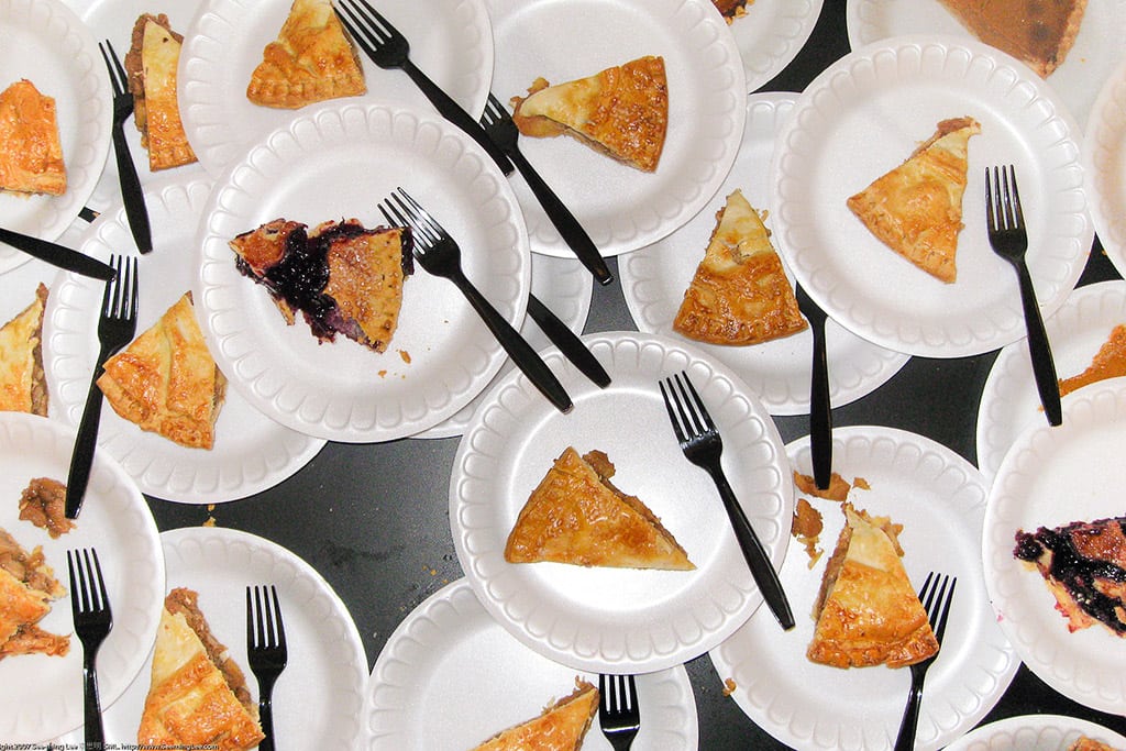 From agricultural strategy to broader food policy, there were issues of food policy at stake in this year's U.S. elections. Pictured are slices of apple and other kinds of American-friendly pie. 