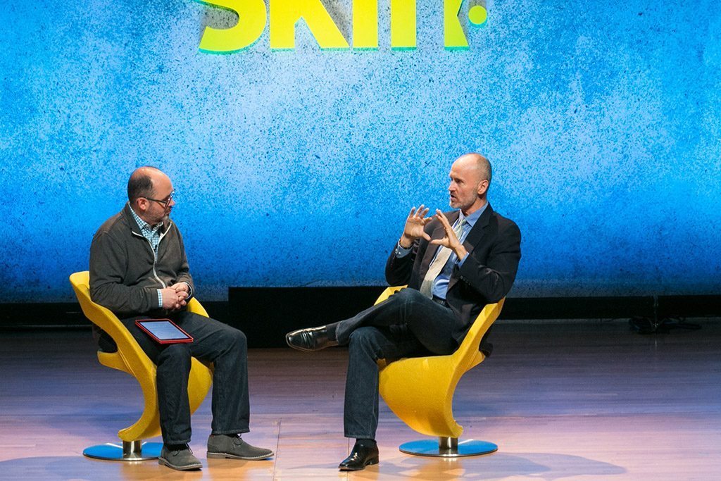 Airbnb Global Head of Hospitality and Strategy, Chip Conley, is leaving the company after nearly four years. Here, he speaks with Skift co-founder Jason Clampet at Skift Global Forum in September 2016. 