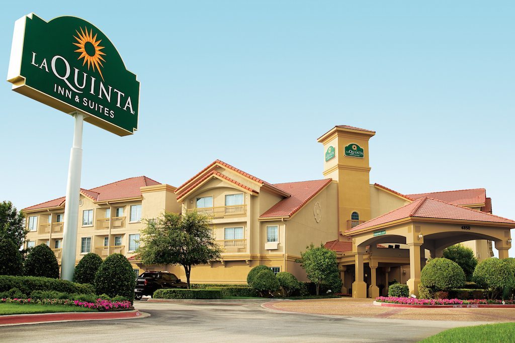 The La Quinta Inn & Suites Dallas DFW Airport North. La Quinta is debuting a new loyalty program feature that lets members earn cash back for everyday purchases. 