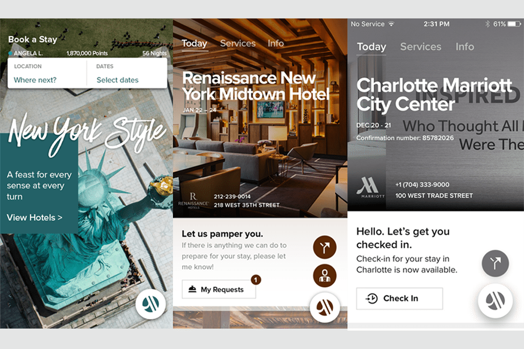 Marriott recently debuted new updates to its mobile app which are part of a larger digital strategy for improving the guest experience, and deepening guest loyalty. 