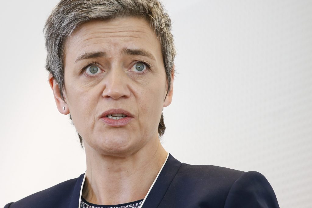 EU Competition Commissioner Margrethe Vestager. A number of tour operators and a hotel company are being investigated over suspected anticompetitive practices.
