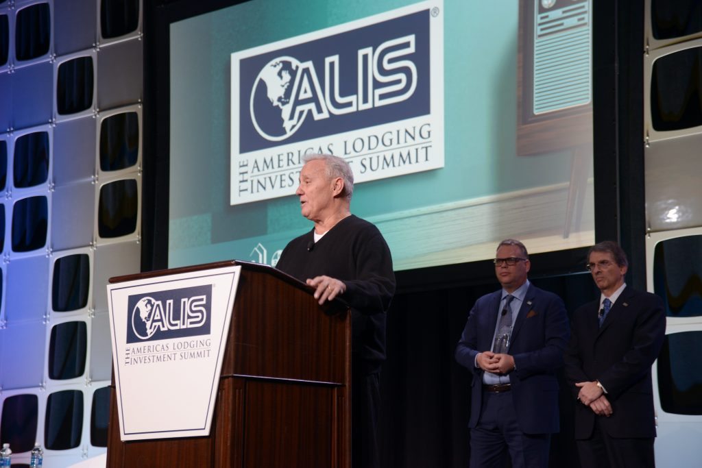 Ian Schrager at the annual Americas Lodging Investment Summit conference in Los Angeles on January 25, 2017.