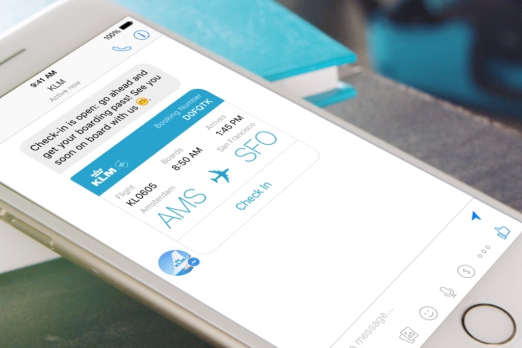 KLM responds to questions on Facebook Messenger in nine different languages. More airlines should invest in chat capabilities, according to Conversocial. 