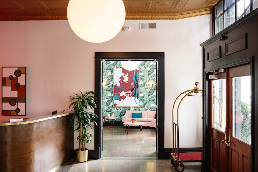 The Dwell Hotel in Chattanooga, Tenn. Design played an influential role in distinguishing the earliest boutique hotels, and that tradition continues today. 