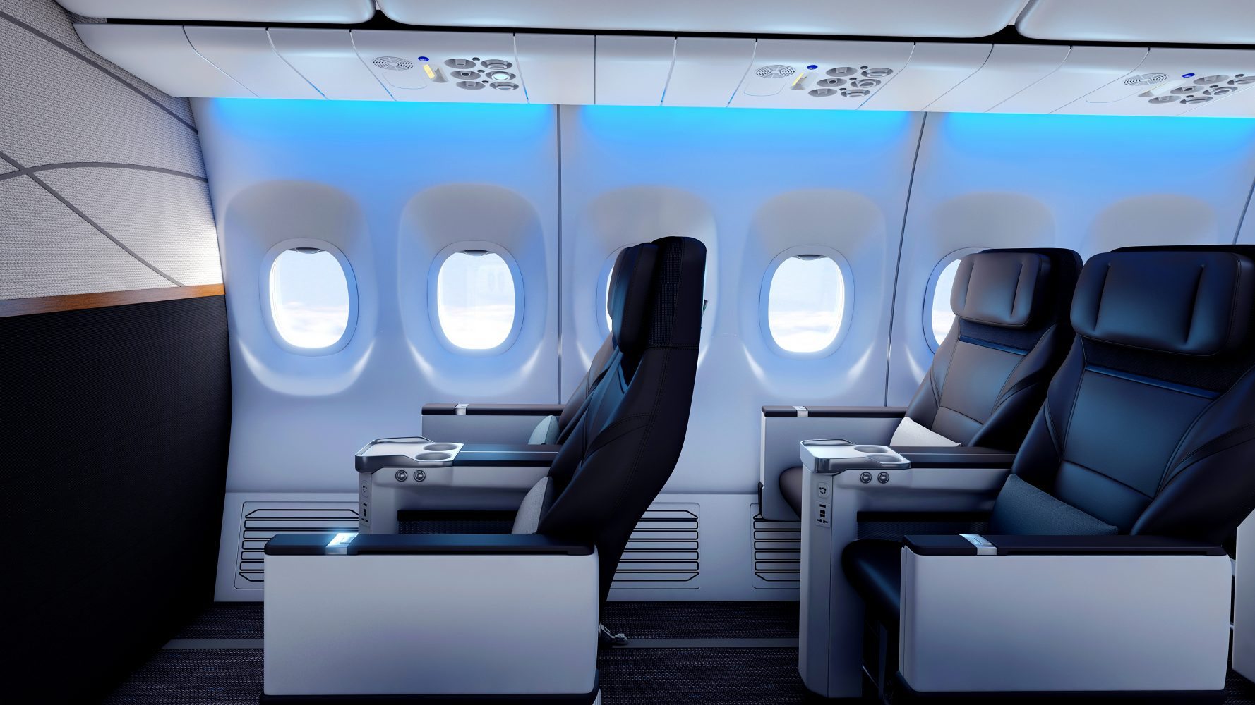 Alaska's first class seats will be the same across its fleet, including on planes that serve New York-California markets. 