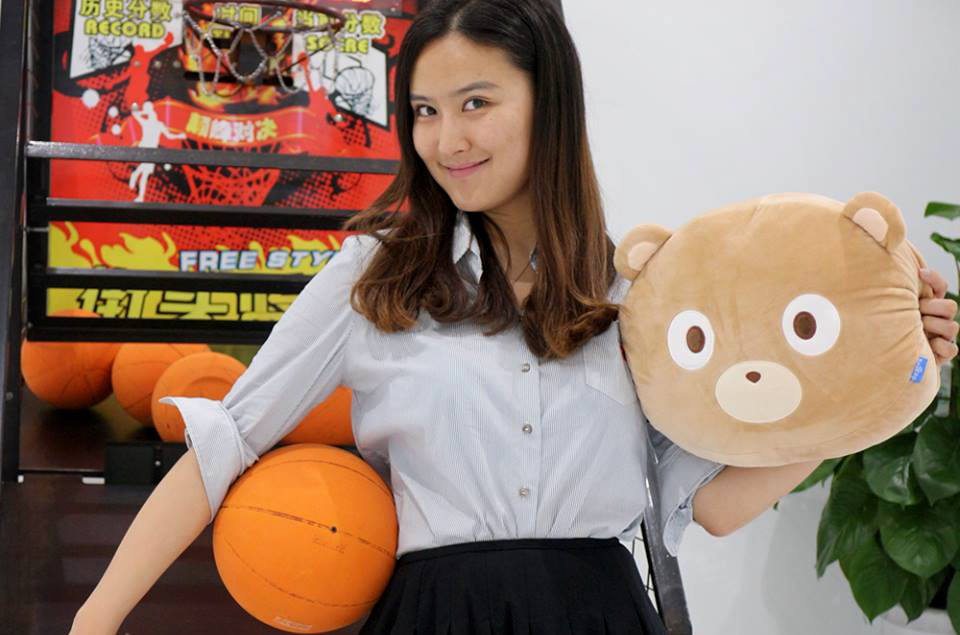 Ella, a marketing manager at Chinese search engine Baidu, is also a member of the company's basketball team.