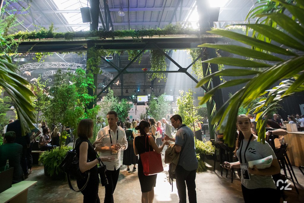 Attendees at C2 Montreal, where speakers are anything but ordinary or traditional. 