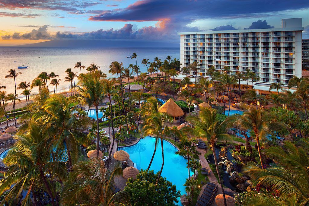 The Westin Maui Resort & Spa, Ka'anapali is shown in this photo. CBRE's latest hotel trends report noted that U.S. resorts saw their revenues rise in 2016. 