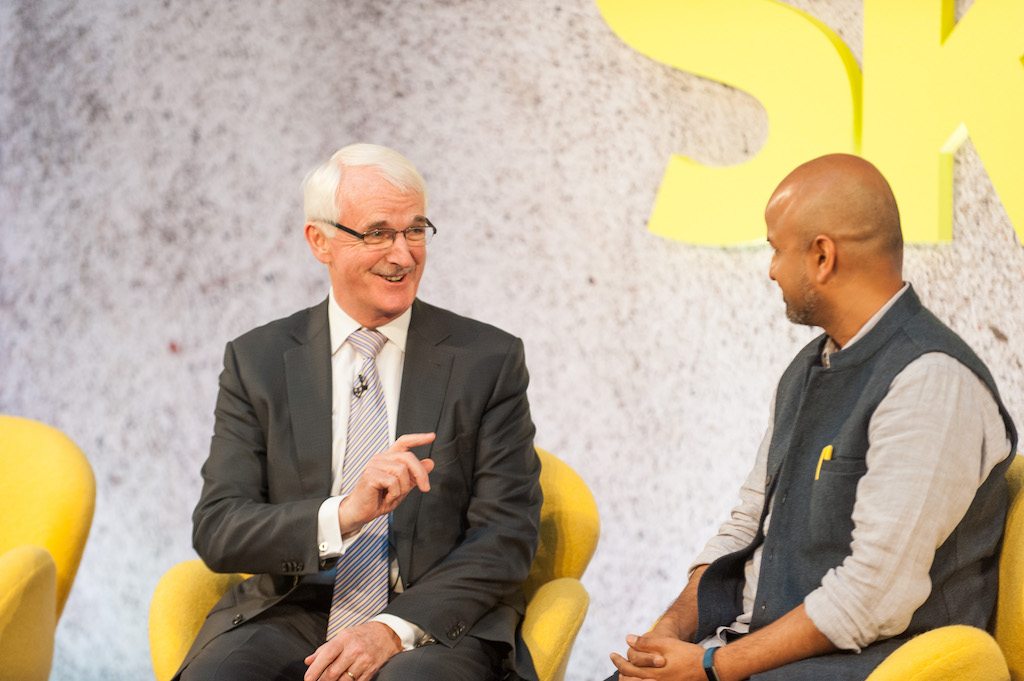 Gerald Lawless at the Skift Forum Europe in London. 