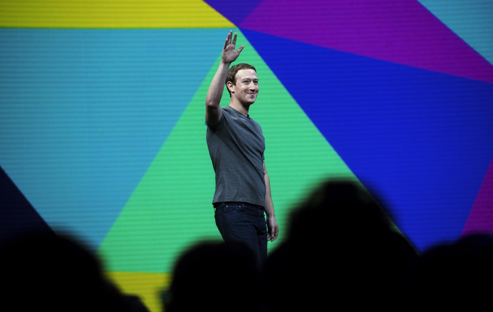 Google and Facebook are fighting to gain a greater share of the travel industry's digital ad spending. Who will come out on top? Here, Facebook CEO Mark Zuckerberg speaks at his company's annual F8 developer conference, April 18, 2017, in San Jose, Calif. 
            