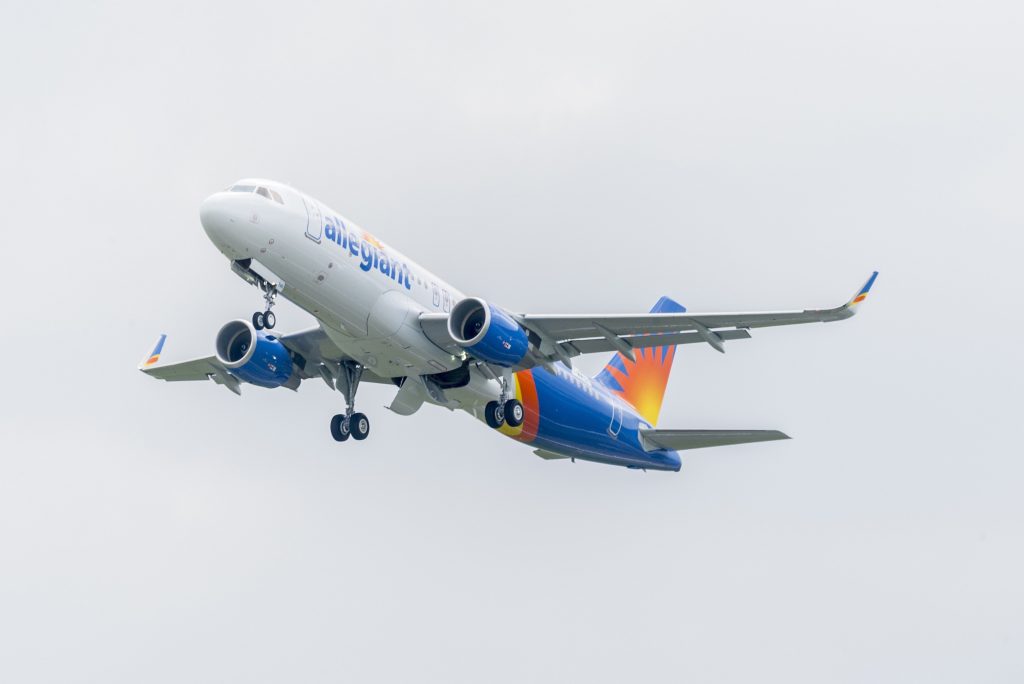 Allegiant is replacing its MD80s with Airbus aircraft, like the one pictured here.