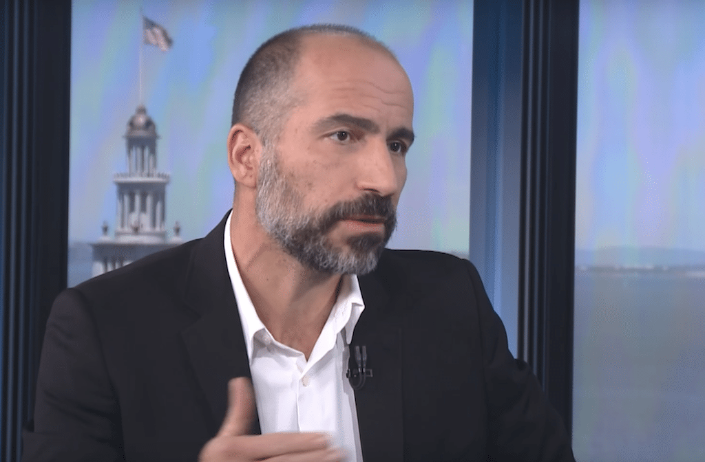 Expedia CEO Dara Khosrowshahi called on the Trump administration to stop ruining the perception of the American Dream around the world. He appeared on Jim Cramer's Mad Money show May 3, 2017.