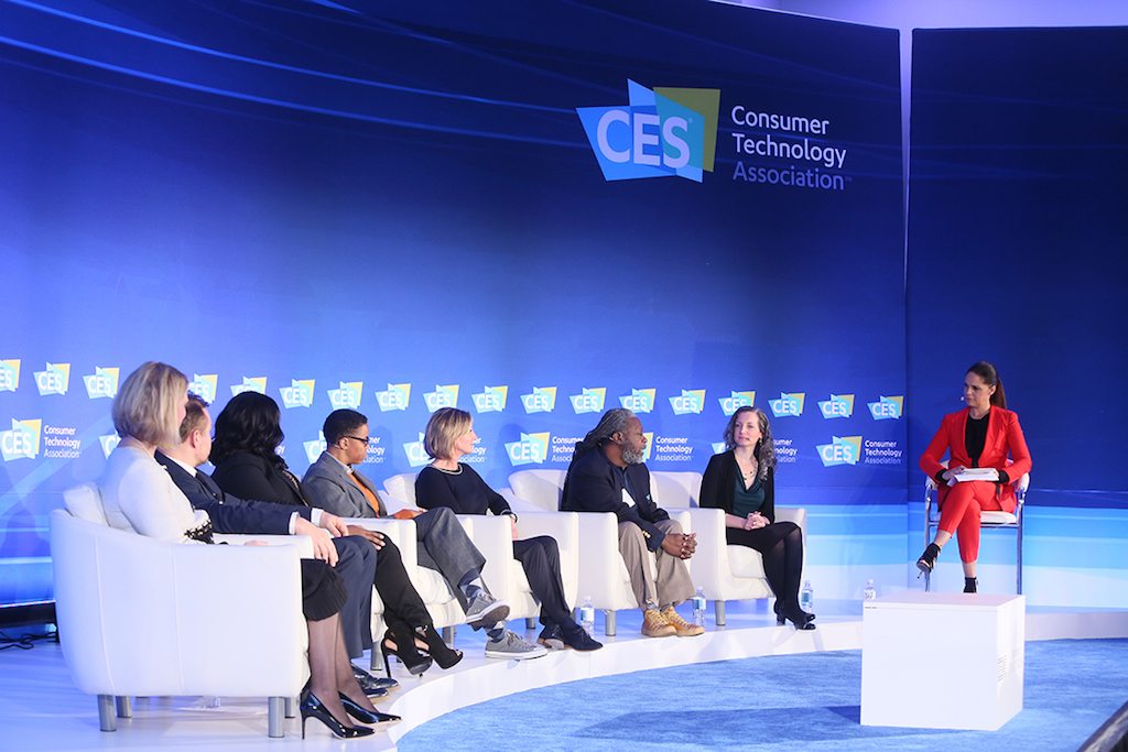 A panel session at CES 2017. Personalizing experiences on a mass scale still proves difficult.